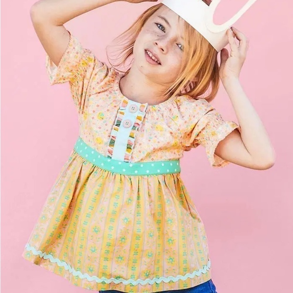 EUC Matilda Jane Dream Chasers Play Outside Tunic Size 2T